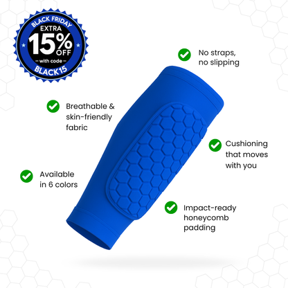 Shin Guards - No Straps, No Stress